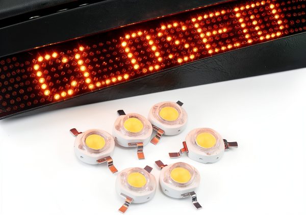 LED Lamp Beads 100pcs 1W Warm White 3000K SMD LEDs for DIY Projects-7