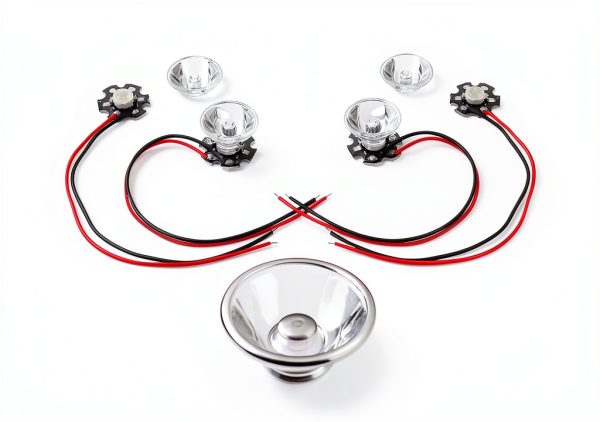 LED Lens 5° 20mm High Power Clear PMMA Lens by PATIKIL 30pcs-3