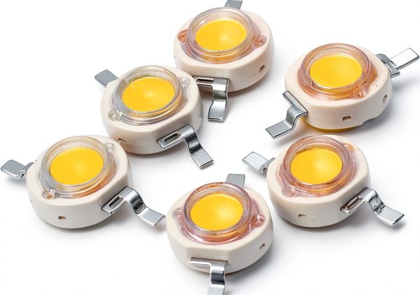 LED Lamp Beads 100pcs 1W Warm White 3000K SMD LEDs for DIY Projects-8