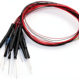 0603 Pre-Wired Micro LED 12pcs 3-6V Warm White SMD for Model Building-0