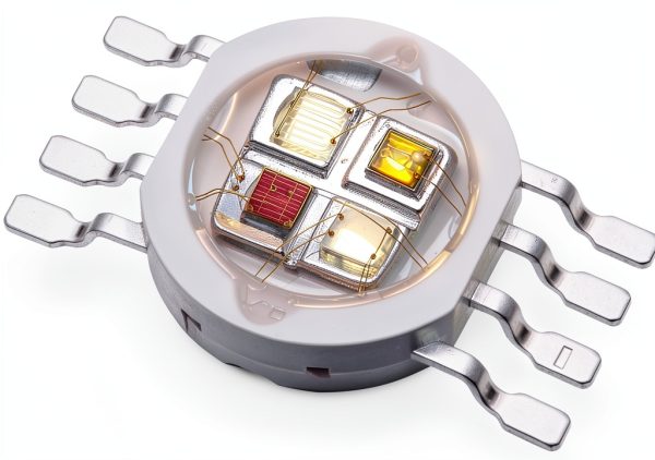 10pcs High Power LED Chip 12W RGBW Super Bright Light Emitter Components DIY Lighting Project (350mA/140deg/CCT 6000-8000K)-0